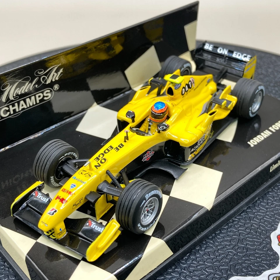 MINICHAMPS 1/43 Jordan Toyota EJ14 Timo Glock 3rd Driver 400040039 - Image 1 of 4