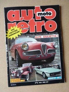 Auto Rétro n°21, Alfa Romeo Guilietta, CG automobiles, Salon Genève 1982 , 50 an - Imagen 1 de 1