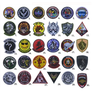 Gancho táctico ejército de la Fuerza Aérea de los Estados Unidos Black Ops área de operaciones negras bucle bucle sujetador insignia - Imagen 1 de 12