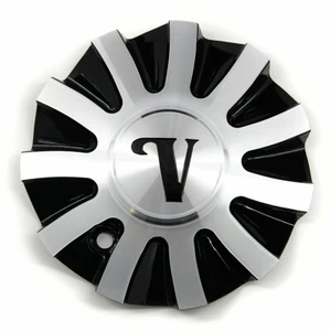 VW21 Velocity Wheels Center Cap (part # CSVW21-2A) Aluminum - Picture 1 of 2