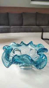 Elegant Empty Pocket Blown Art Glass - Picture 1 of 6