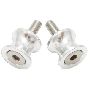 8mm Slider CNC Silver For Honda Suzuki GSXR Micro Swingarm Stand Spools Lift - Picture 1 of 2