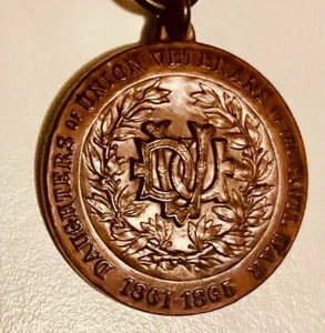 Civil War GAR Pin FCL 1861-1865 Daughters of Union Veterans Keepsake Souvenir US - Picture 1 of 1
