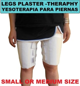 2 Fajas de yeso Reductora Corsé Yeso Piernas Pequeño/Medim Grande 7x23 Pulgadas - Imagen 1 de 7