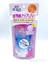 New Rohto Skin Aqua Tone Up UV Essence Sunscreen 80g Authentic Japan
