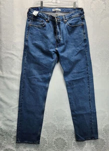 Levi Strauss Signature Blue Jeans Size 36x34 - Foto 1 di 5