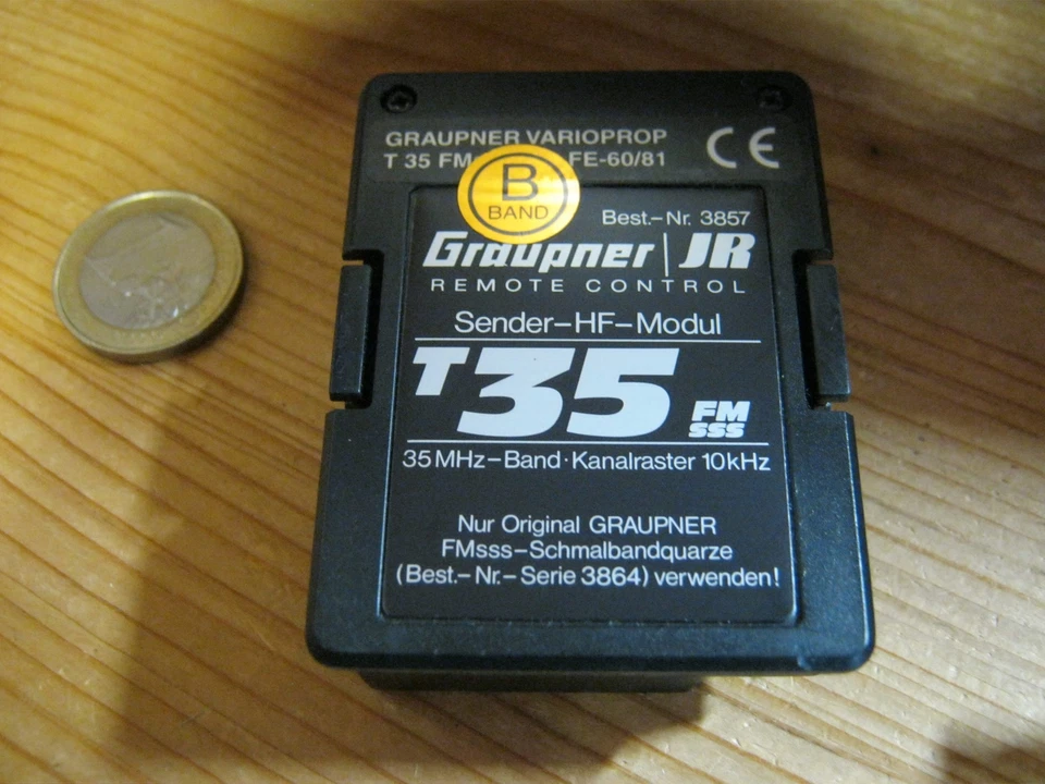 Graupner Sender HF Modul 35 Mhz B- Band - Bild 1 von 1