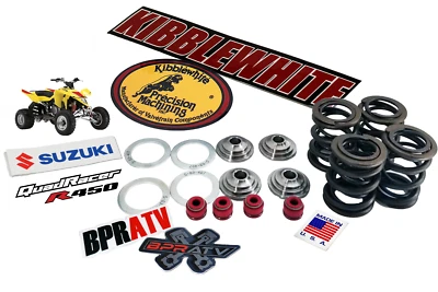Suzuki LTR450 LTR 450 Kibblewhite Race Titanium Valves Springs Spring Seals Kit - Image 1 of 4