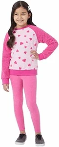 32 Degrees Heat Girls 2 Piece Sherpa Top & Leggings Set - Picture 1 of 4