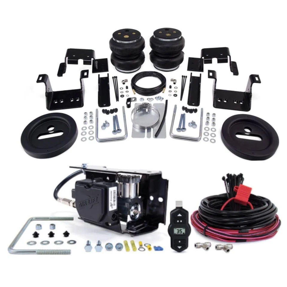 Muelles neumáticos Air Lift 7500 y compresor WirelessONE EZ para Silverado Sierra 11-19 Foto 1 de 4