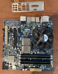 intel DG4510H Motherboard with core 2 quad CPU 2.83GHZ 8GB RAM - Afbeelding 1 van 3