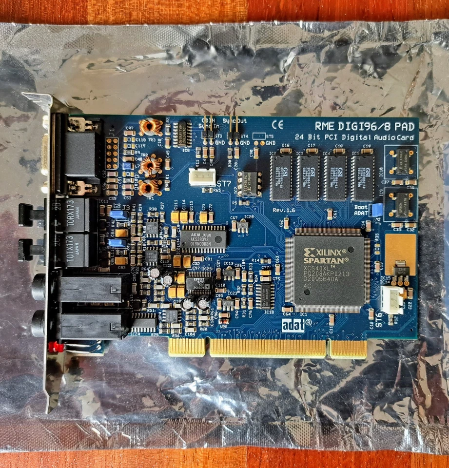 RME DIGI96/8 PAD, 24Bit 96kHz PCI Digital Audio Card - Image 1 of 3