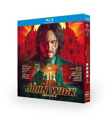 2023 Drama John Wick: Capítulo 4 Temporada 4 Blu-Ray Región Libre Inglés Sub Caja • 18.82€
