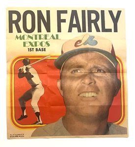 1970 Topps Ron Fairly Montreal Expos #10/ 24 Baseball Insert - Picture 1 of 2