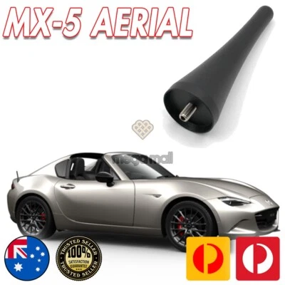 Antena / Antena Ajuste Perfecto MAZDA MX-5 96 MM Stubby Bee Sting Convertible AMPLIO Foto 1 de 4