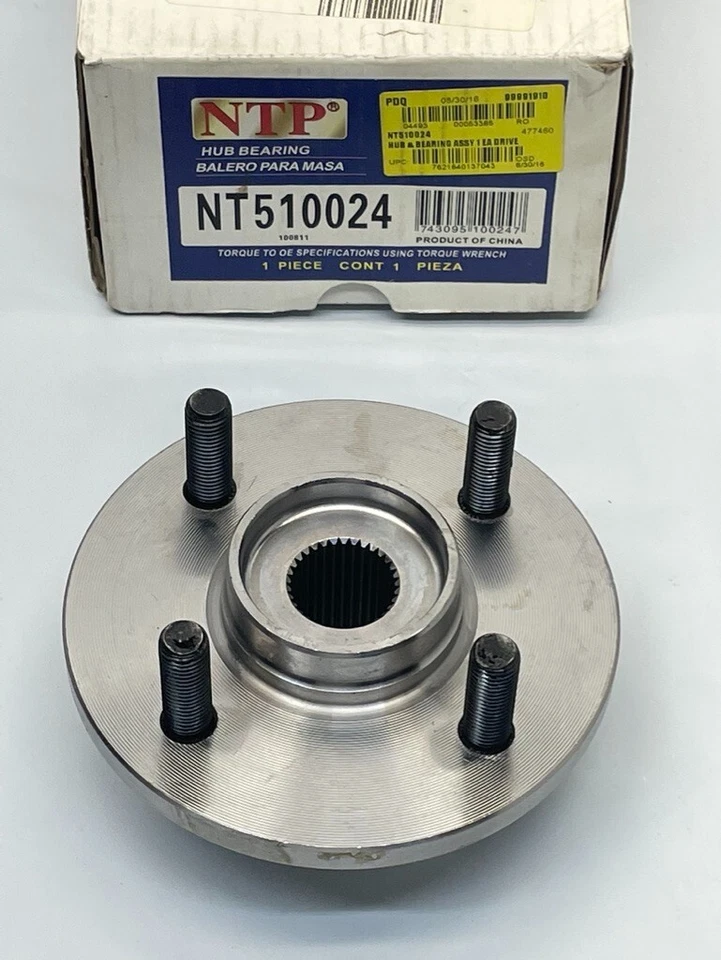 Buje de rueda NT 510024 NTP, DELANTERO, 4 tacos, se adapta a los modelos Saturn en la tabla Foto 1 de 4