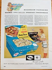KVP Sutherland Paper Company Kalamazoo MI 1961 Print Ad - Picture 1 of 1