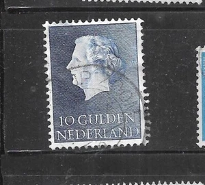 NETHERLANDS DUTCH SC#364 1957 10g WILHEMINA DEFINITIVE USED  OLD VF STAMP - Picture 1 of 1
