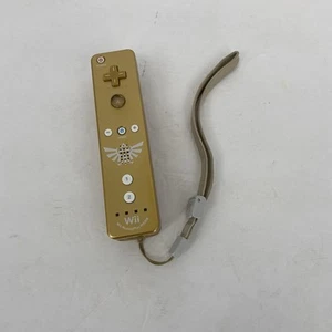 Nintendo Wii Legend Of Zelda Gold Remote - Picture 1 of 5
