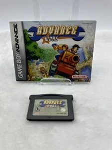 Advance Wars GBA Game Boy Advance With Manual - Picture 1 of 2