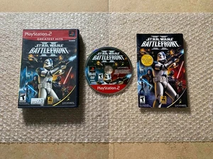 Star Wars: Battlefront II (Greatest Hits) (PS2, 2005) - COMPLETE / REG *TESTED - Picture 1 of 6