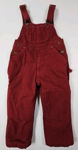 Polar King - Key Kids 3T Insulated Bib Overalls Burgundy Lined Winter Snow Pants - Picture 1 of 9