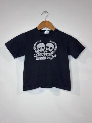 Y2K GREEN DAY 学步儿童乐队 T 恤尺寸 2T 21st Century Breakdown Punk Rock 美国 — 第 1/4 张图片