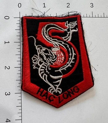 Theater Made Vietnam War ARVN 258th Marine Hac Long Patch Black Dragon - Image 1 of 2