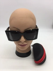 Saint Laurent Fashion Trendy Black Sunglasses 60-15-135 Grey Lens - Picture 1 of 10