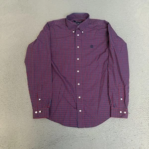 Brooks Brothers Fleece Shirt Boys Size Large Plaid Long Sleeve Button Up - Picture 1 of 7