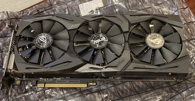 NVIDIA GeForce GTX 1060 6GB GDDR5 ASUS ROG Strix Triple Fan GPU in Box - Image 1 of 4