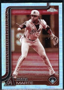 2025 Topps Chrome Sepia Refractor #272 Ketel Marte Arizona Diamondbacks - Picture 1 of 2