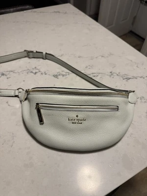 Kate Spade New York Leila Leather Belt Bag - Light Pistachio. - Image 1 of 4