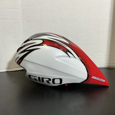 Casco aerodinámico Giro Advantage 2 blanco/rojo/negro talla mediana - G222 Foto 1 de 4
