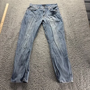 Five Four Jeans Mens 30x31 Blue Light Wash Cotton Slim Stretch Fit Denim - Picture 1 of 10