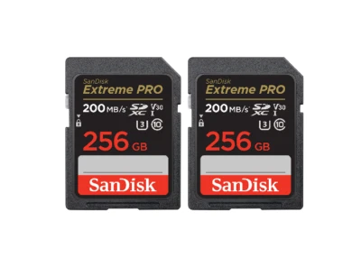 256GB Sandisk Extreme Pro SDXC Memory Card Class 10 UHS-I SDSDXXD-256G-GN4IN x2 - Image 1 of 4