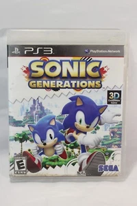 Sonic Generations PlayStation 3 PS3 Tested Video Game Used Action Game - Picture 1 of 5