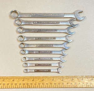 Craftsman Combination Wrench Set 9 Pc SAE 1/4"- 3/4" -VA- USA - Picture 1 of 13