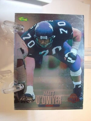 1995 Classic NFL Rookies Silver #65 - Matt O'Dwyer - New York Jets  95-242 - Image 1 of 2