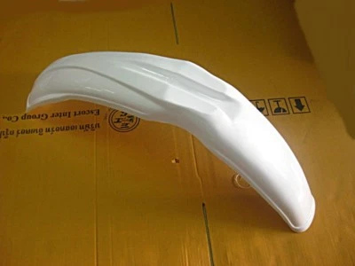 Fit YAMAHA YZ YZ125 YZ250 YZ100 FRONT FENDER PLASTIC "WHITE"  [as1463] Foto 1 de 4