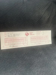 1995  Val Skinner Sherri Steinhauer Signed  Scorecard Holo  Match Used - Picture 1 of 3