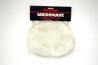 2 White Microwave Thorpac Microwave Egg And Cake Trays  Cupcakes 24 Cms New
