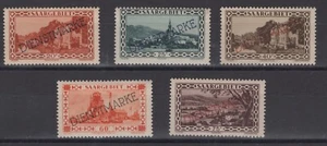 (WH22592) SAAR AREA - 1929, MI D24/25+D27+D29/30, MNH, CV €45, SEE SCANS - Picture 1 of 2