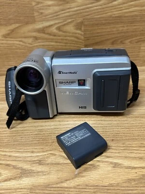 Sharp VL-AD260U Camcorder HI8 SmartMedia AS-IS Parts/Repair Read - Image 1 of 4