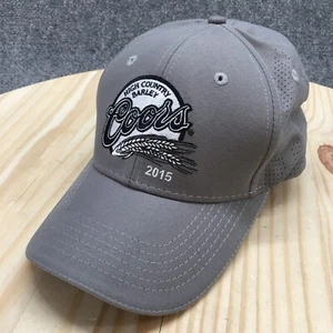 Gorra de béisbol Coors Beer para hombre gris OS ala curva ajustable logotipo bordado - Imagen 1 de 12