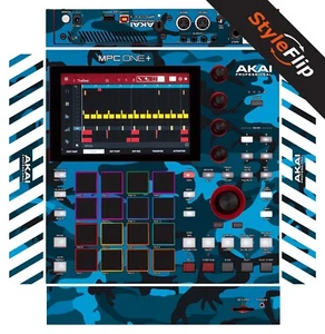 Akai MPC One Plus | tarnfarbenblau | Schutzaufkleber | StyleFlip Skins - Bild 1 von 1