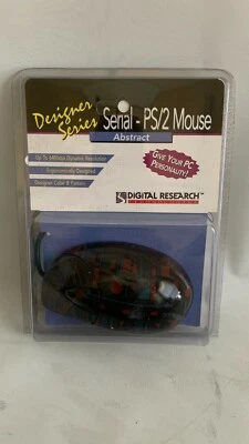 DRMOUSELS4 Windows PS/2 / Serial Mouse Sealed OEM Vintage Designer Series Opened - Image 1 of 4