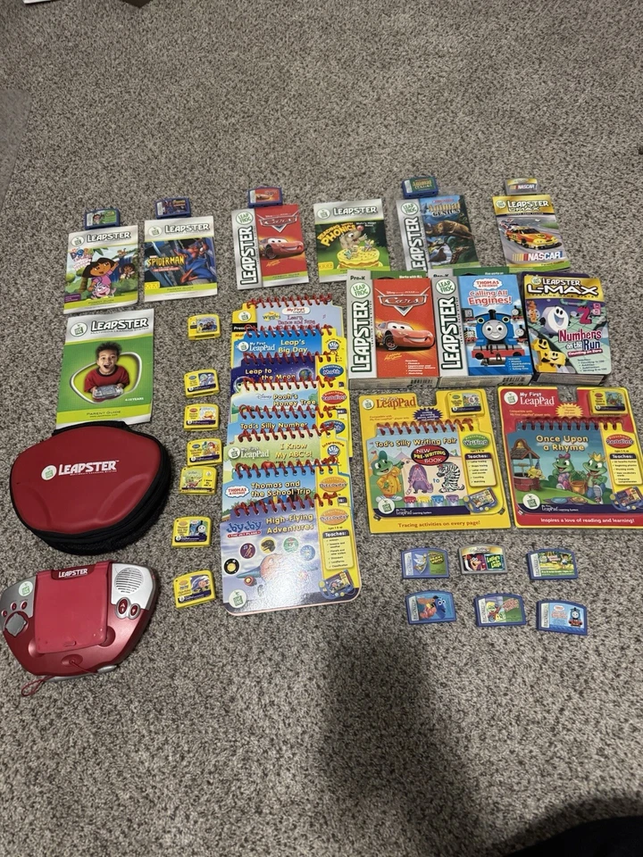 Leapster And LeapPad Game Bundle. 23 Games New And Used. READ DESCRIPTION - Image 1 of 4