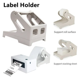 Thermal Label Holder for 4" x 6" Rolls and Fanfold Labels Desktop Label Printer - Picture 1 of 7