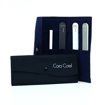 Cora Corel Nagelpflege-Set komplett 4tlg, schöne & gepflegte Nägel